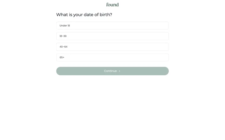 Found Weight Loss Flow